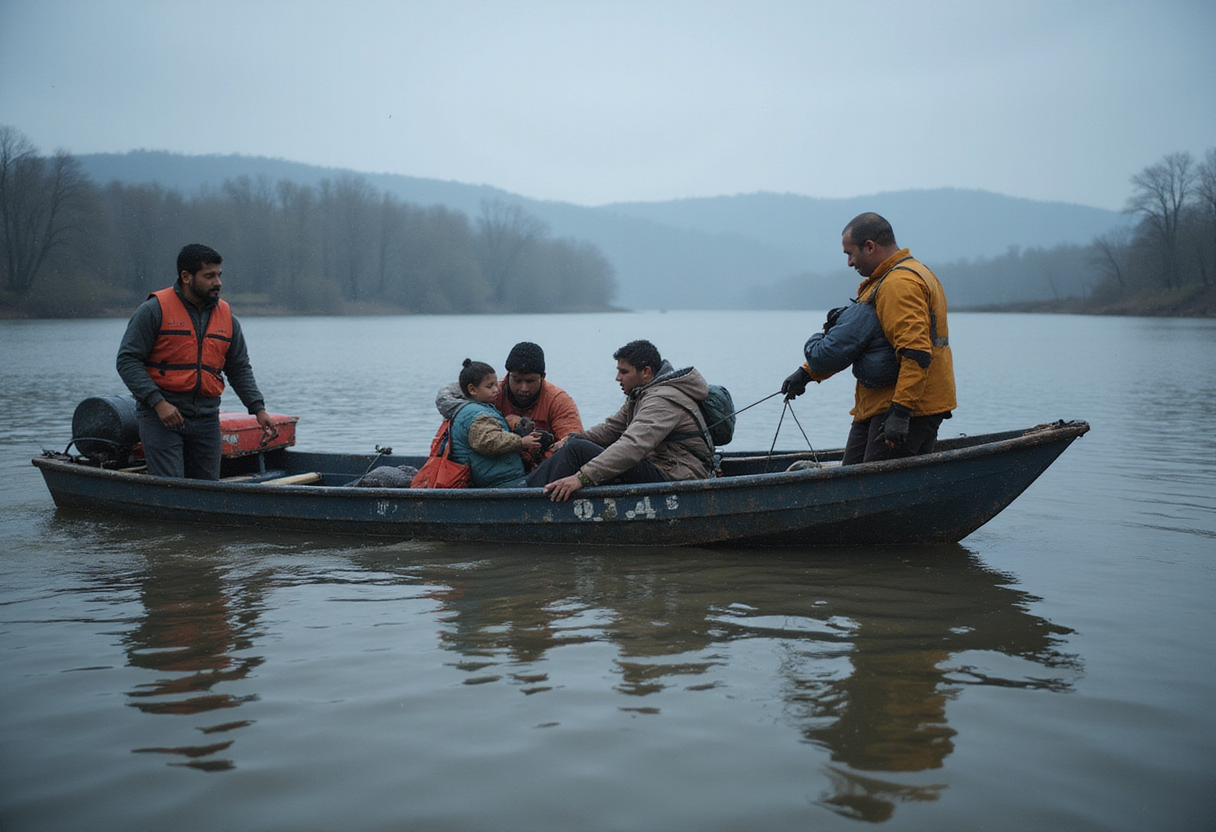 Croatia rescues 30 migrants from flooded Sava river after boat capsizes - InfoMigrants